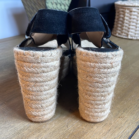 NEW MARC FISHER LETHER WEDGES - Picture 7 of 9